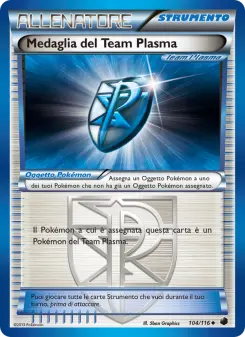 Medaglia Team Plasma, Glaciazione Plasma No. 104 Normal