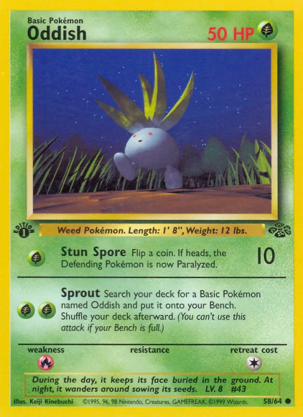Oddish, Jungle No. 58