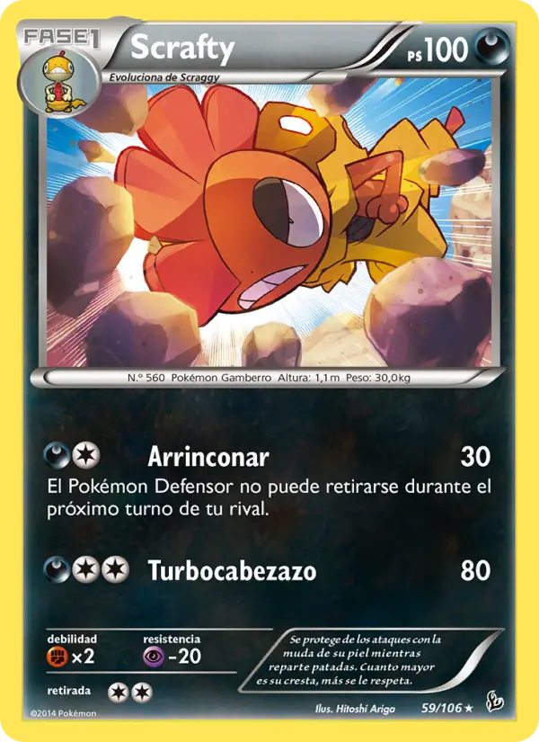 Scrafty, Destellos de Fuego Nº 59