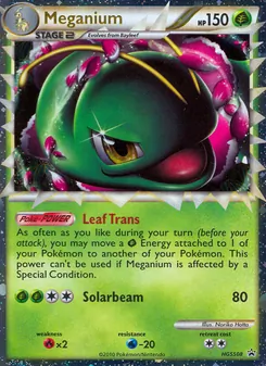 Meganium, HGSS Black Star Promos No. HGSS08