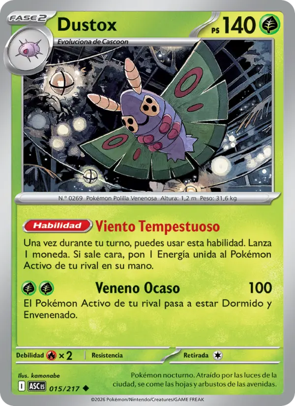 Dustox, Héroes Ascendentes No. 015
