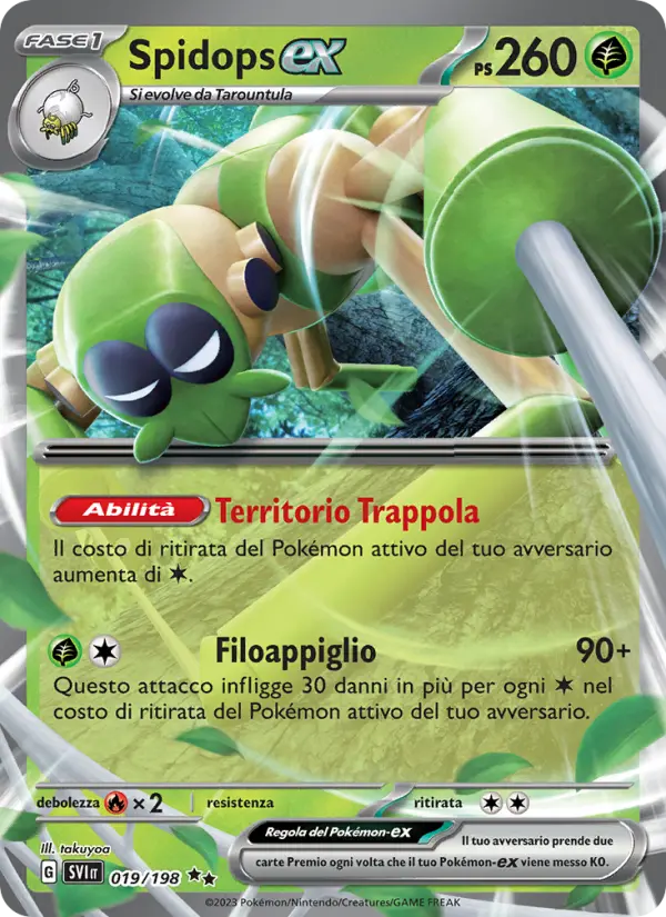 Spidops-ex, Scarlatto e Violetto No. 019