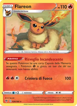 Flareon, Voltaggio Sfolgorante No. 26 Normal