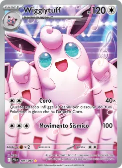 Wigglytuff, Flamme Spettrali Nº 105 Holo