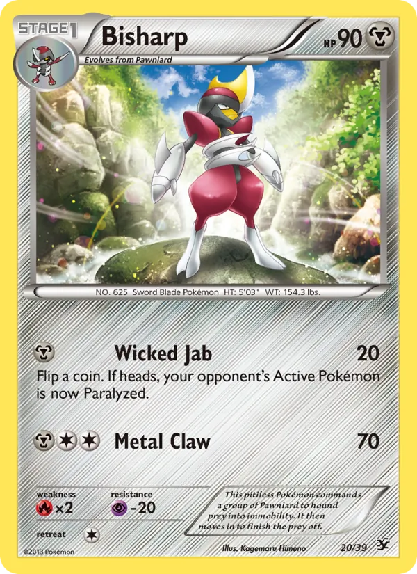Bisharp, Kalos Starter Set No. 20