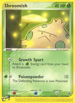 Shroomish, Sandstorm No. 78 Normal