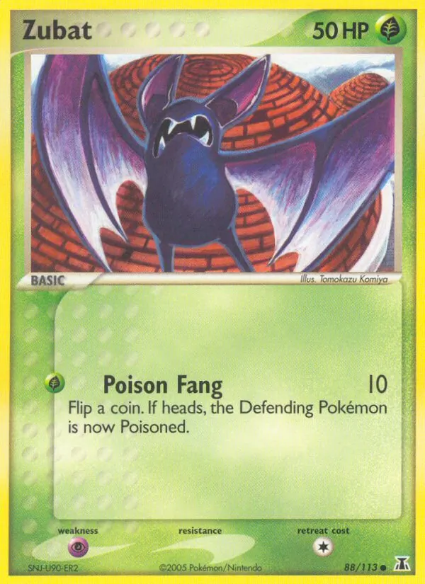 Zubat, Delta Species No. 88