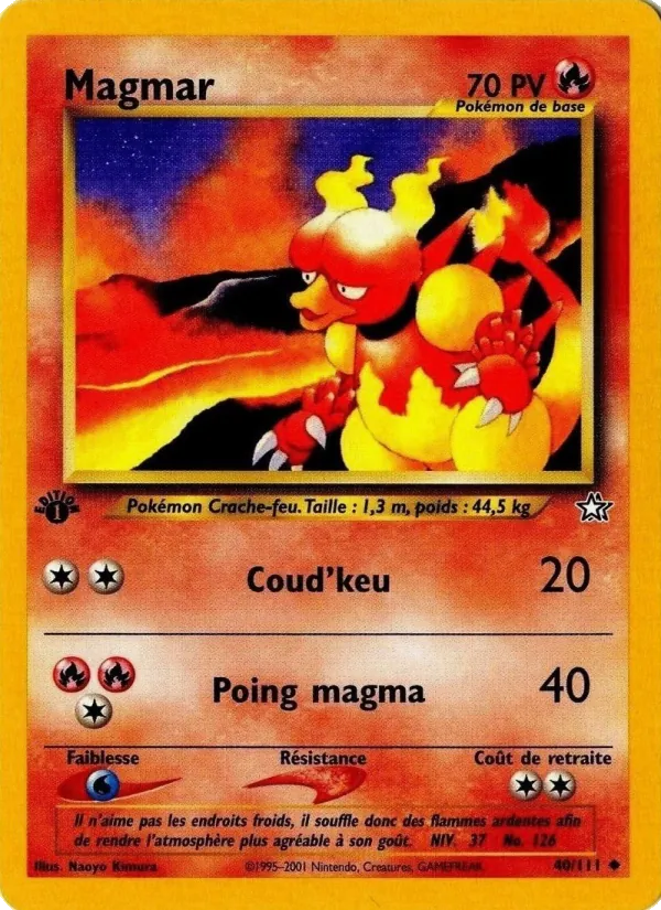 Magmar, Neo Genesis No. 40