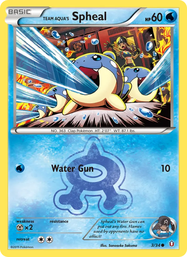 Team Aqua's Spheal, Double Crisis No. 3