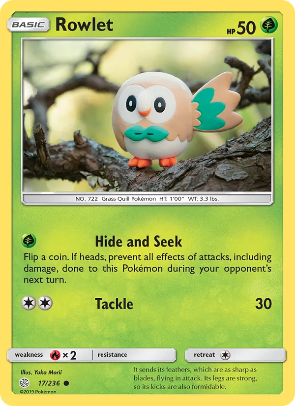 Rowlet, Cosmic Eclipse No. 17