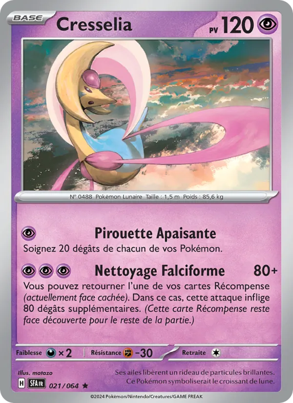 Cresselia, Fable Nébuleuse No. 021