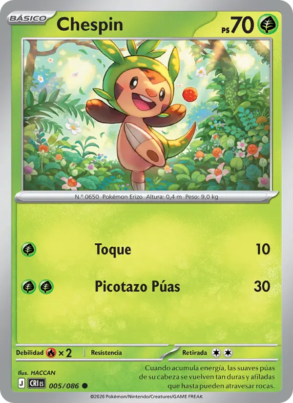 Chespin, Caos Creciente Nº 005