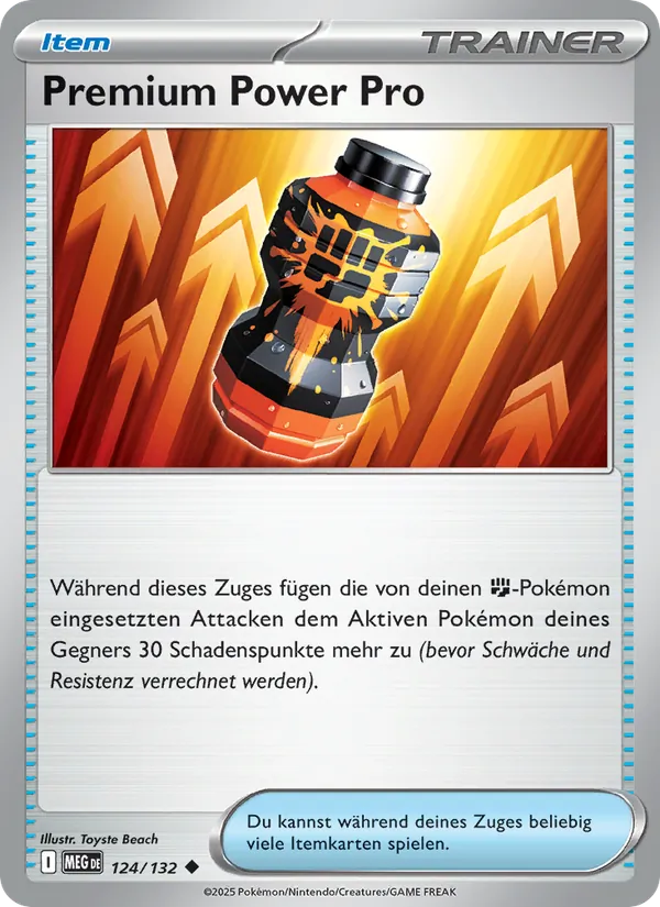 Premium Power Pro, Mega-Entwicklung No. 124