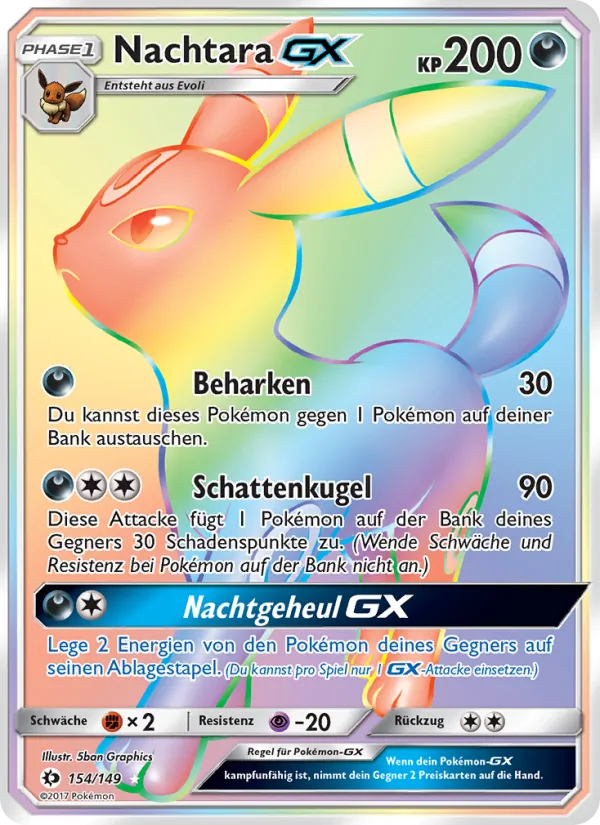 Nachtara GX, Sonne & Mond Nº 154