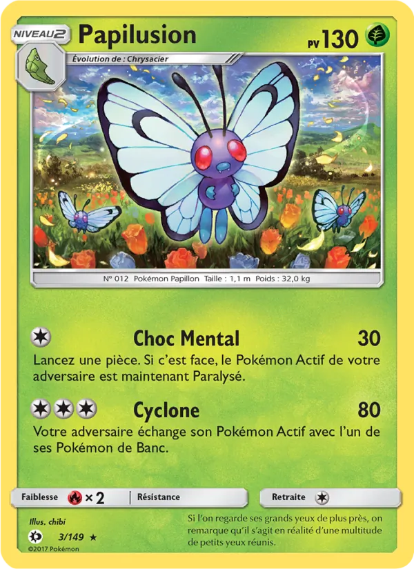 Papilusion, Soleil et Lune Nº 3