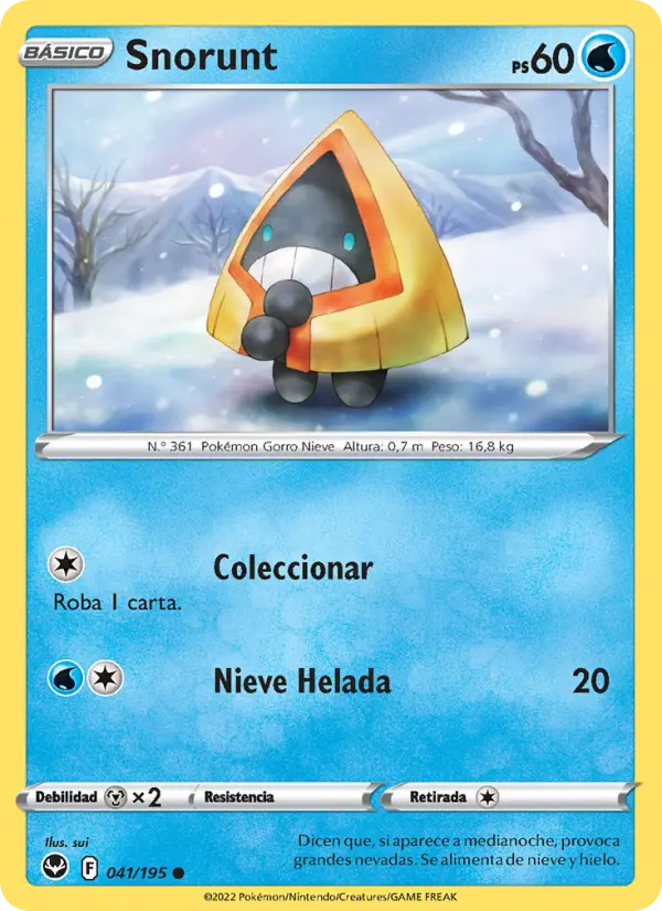 Snorunt, Tempestad Plateada No. 041