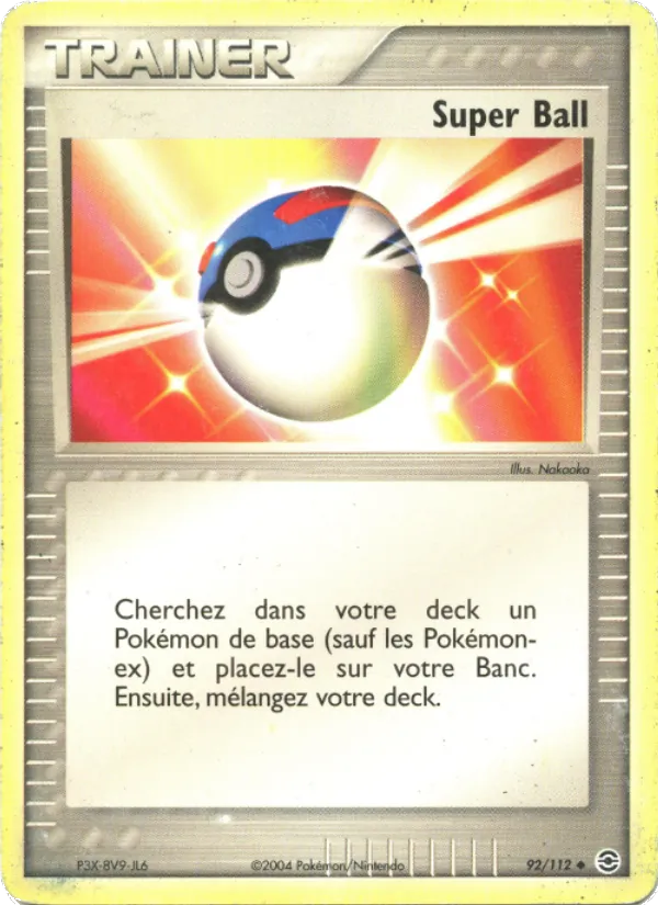 Super Ball, EX Rouge Feu & Vert Feuille No. 92