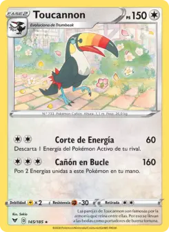 Toucannon, Voltaje Vívido No. 145 Normal
