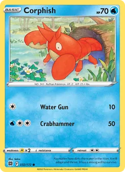Corphish, Brilliant Stars No. 032 Normal