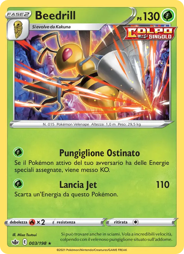 Beedrill, Regno Glaciale Nº 3