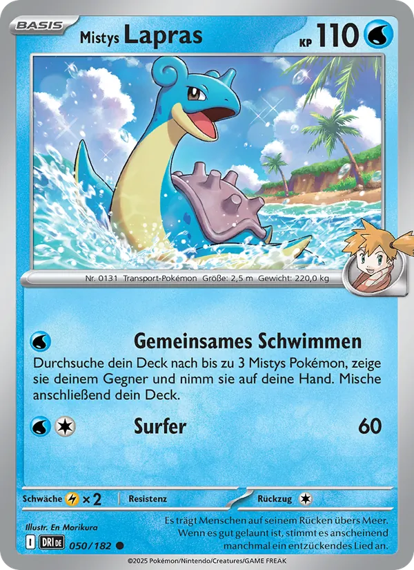 Mistys Lapras, Ewige Rivalen Nº 050