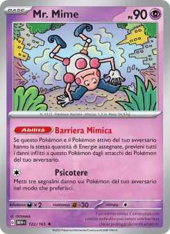 Mr. Mime, 151 Nº 122 Holo