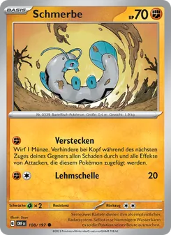 Schmerbe, Obsidian Flammen No. 108 Normal