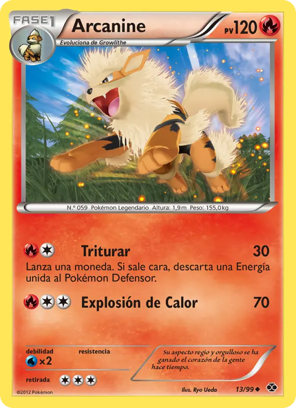 Arcanine, Próximos Destinos Nº 13