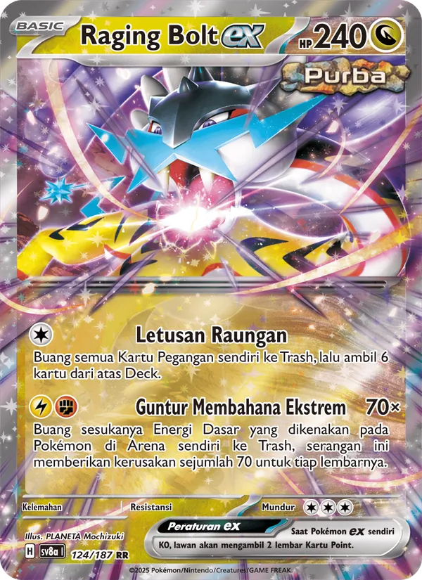 Raging Bolt ex, Festival Terastal ex Nº 124