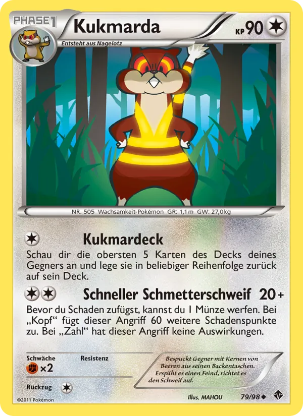 Kukmarda, Aufstreben der Mächtigen No. 79