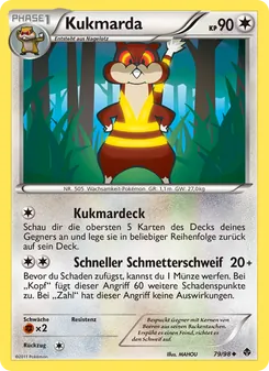 Kukmarda, Aufstreben der Mächtigen No. 79 Normal