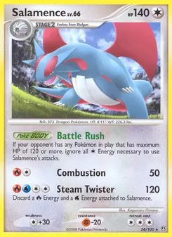 Salamence, Stormfront Nº 24 Normal