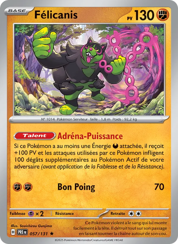 Félicanis, Évolutions Prismatiques No. 057