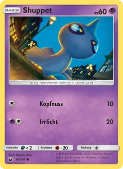 Shuppet, Sturm Am Firmament Nº 63 Normal