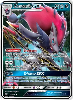 Zoroark GX, Schimmernde Legenden No. 53 Normal
