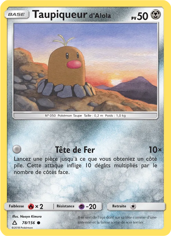 Taupiqueur d’Alola, Ultra-Prisme No. 78