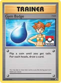 Gym Badge, XY Black Star Promos No. XY204 Normal