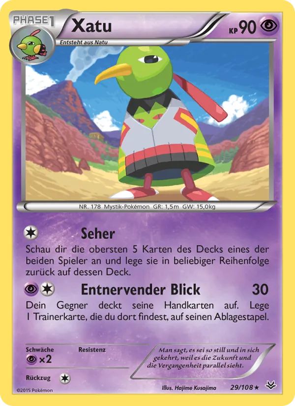 Xatu, Drachenleuchten No. 29
