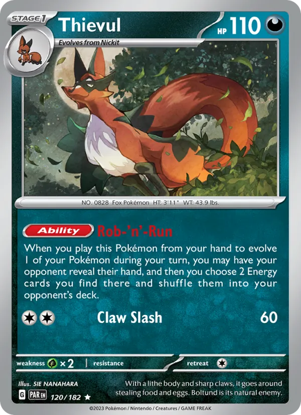 Thievul, Paradox Rift Nº 120