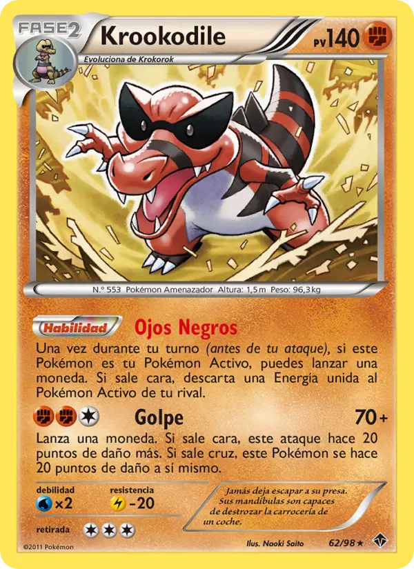 Krookodile, Fuerzas Emergentes No. 62