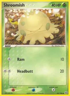 Shroomish, Emerald No. 63 Normal