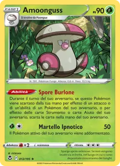 Amoonguss, Tempesta Argentata No. 012 Normal