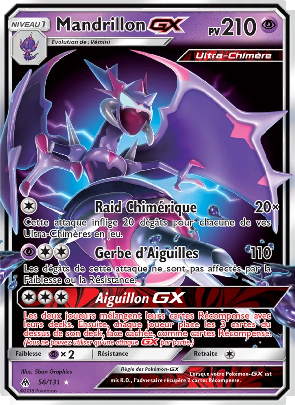 Mandrillon GX, Lumière Interdite Nº 56