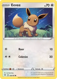 Eevee, Voltaje Vívido No. 130 Normal