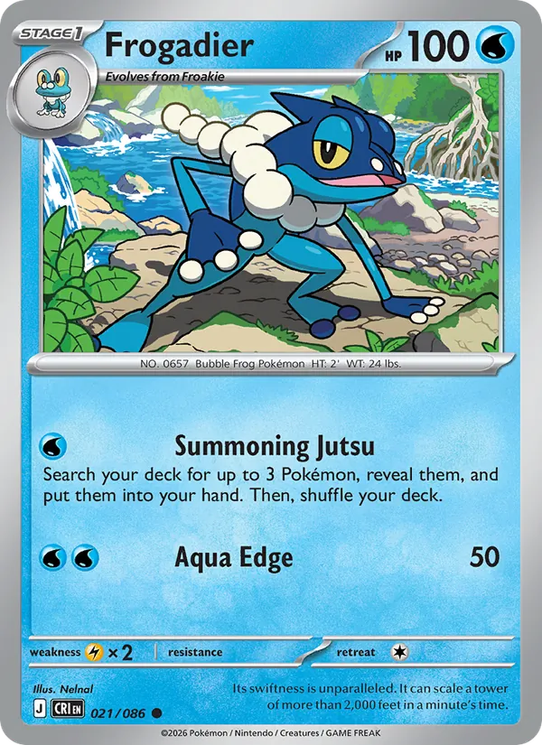 Frogadier, Chaos Rising Nº 021