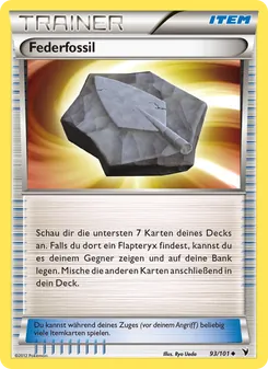 Federfossil, Königliche Siege Nº 93 Normal