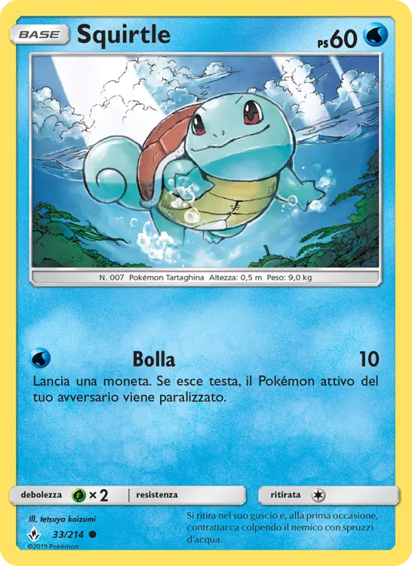 Squirtle, Legami Inossidabili Nº 33
