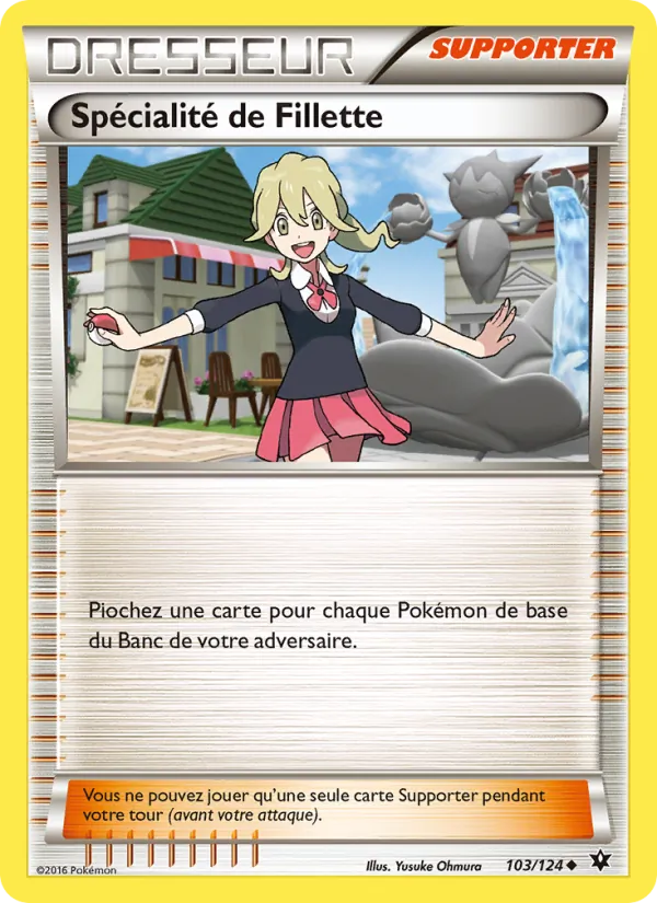 Spécialité de Fillette, Impact des Destins No. 103