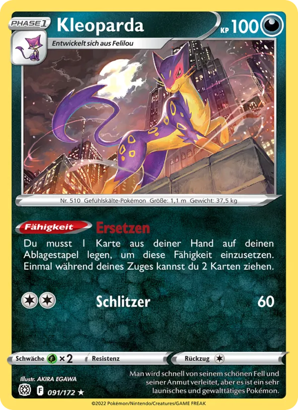 Kleoparda, Strahlende Sterne No. 091