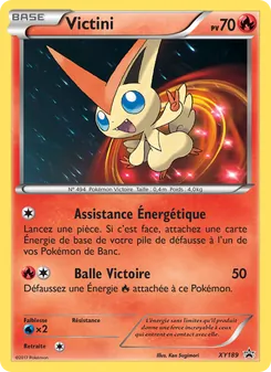 Victini, Promo XY No. XY189 Normal